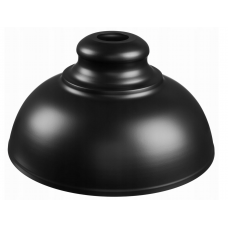 Black metal shade D205